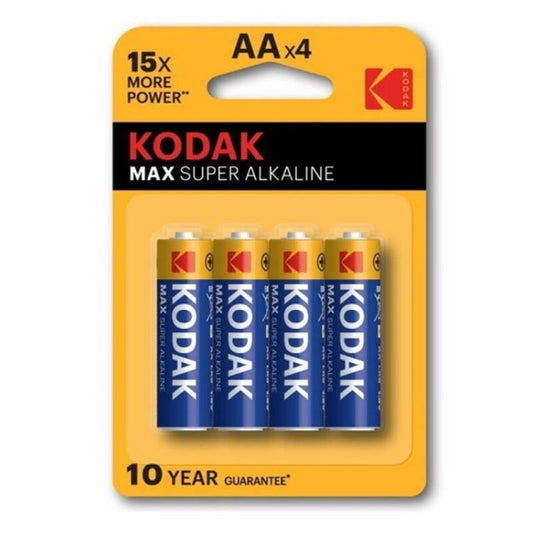 KODAK - PILAS ALCALINAS MAX AA LR6 * 4
