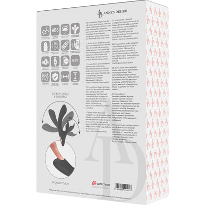 EL DESEO DE ANNE - TECNOLOGÍA DE CONTROL REMOTO CON CONEJO WATCHME NEGRO/DORADO