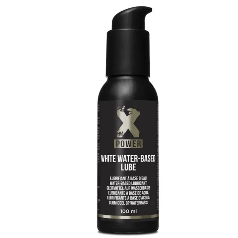 Xpower – Lubrifiant Blanc Base d Eau 100 ml – Sensations Intenses & Excitation Maximale