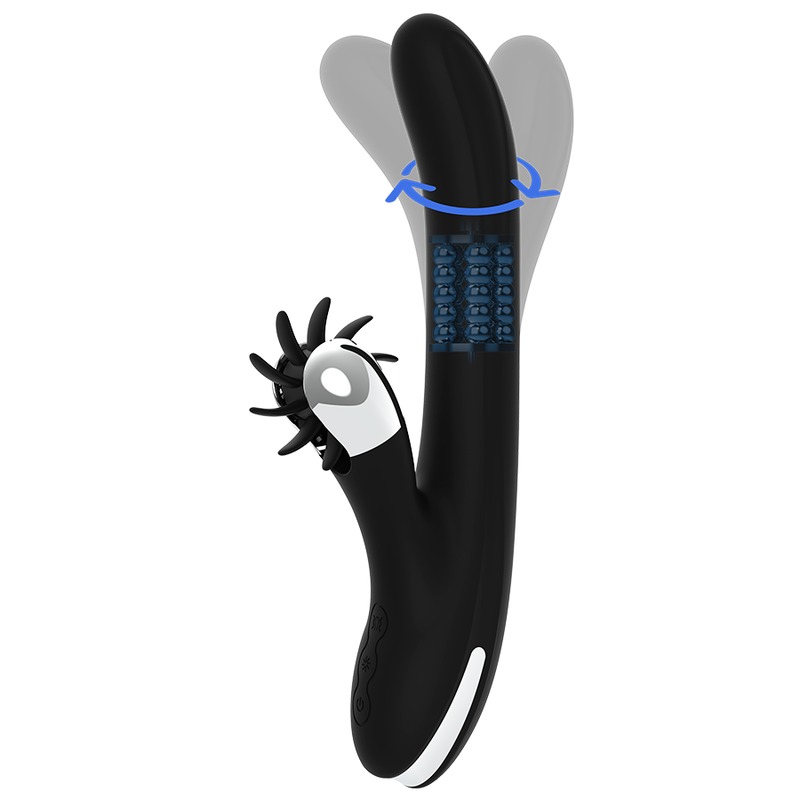 Vibe de rotation de tempête de lapin – Black & Silver
