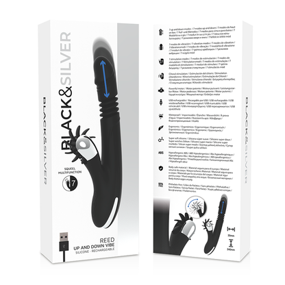 Bunny reed up & down vibe – Black & Silver