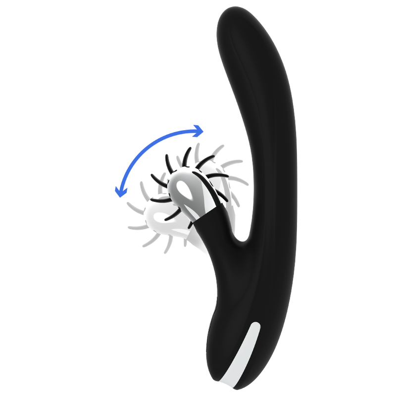 Vibrateur vibrant bunny johnny – Black & Silver