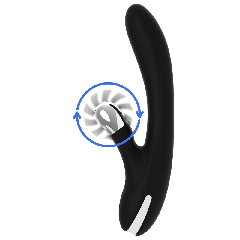 Vibrateur vibrant bunny johnny – Black & Silver