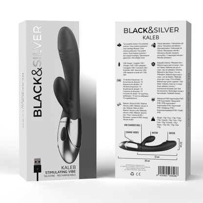 Vibe stimulante kaleb – Black & Silver
