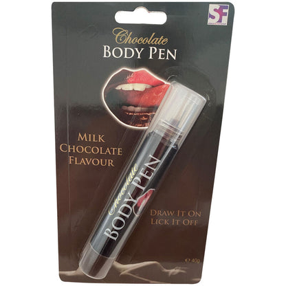SPENCER &amp; FLEETWOOD -STYLO POUR LE CORPS CHOCOLAT