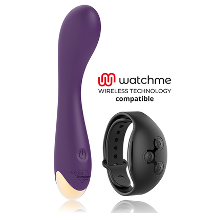 TESORO - VIBRADOR DE PUNTO G HANSEL WATCHME COMPATIBLE CON TECNOLOGÍA INALÁMBRICA