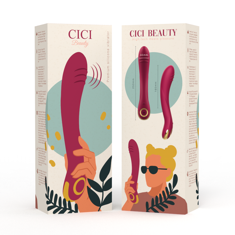 CICI BEAUTY - VIBRATEUR POINT G IN PREMIUM SILICONE