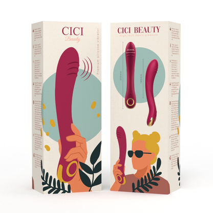 CICI BEAUTY - VIBRATEUR POINT G IN PREMIUM SILICONE