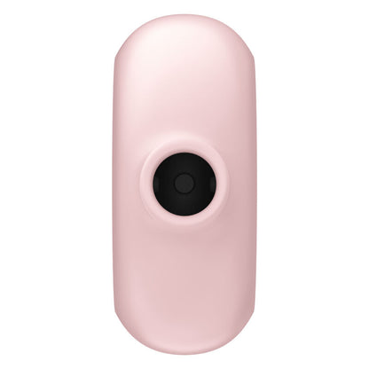SATISFYER - AIR PULSE PRO TO GO 3 BLACK DOUBLE STIMULATOR AND VIBRATOR