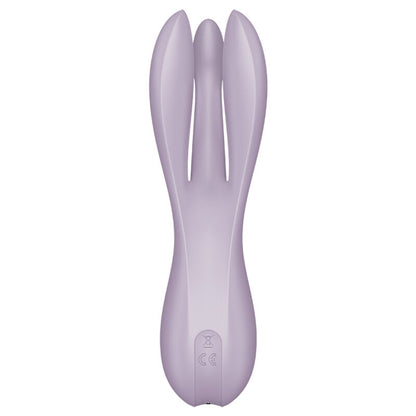 SATISFYER - VIBRATEUR THREESOME 2 VIOLET