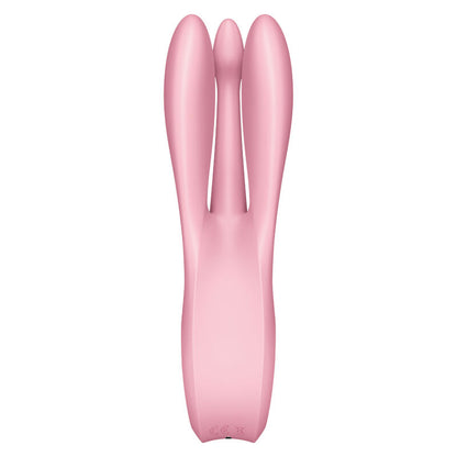 SATISFYER - VIBRATEUR THREESOME 1 ROSE