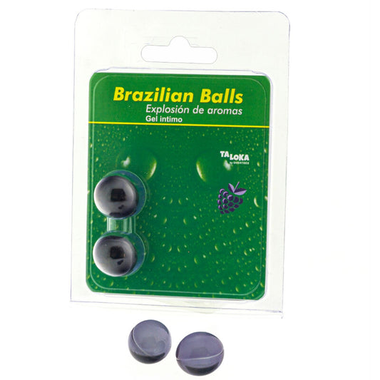 TALOKA - GEL ÍNTIMO 2 BOLAS BRASILEÑAS FRUTOS ROJOS