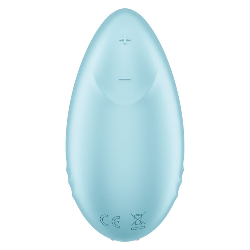 SATISFYER - POSER VIBRATOR TROPICAL TIP BLUE