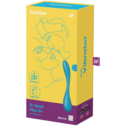 SATISFYER - FLEX 5 BLUE MULTI G-SPOT VIBRATOR