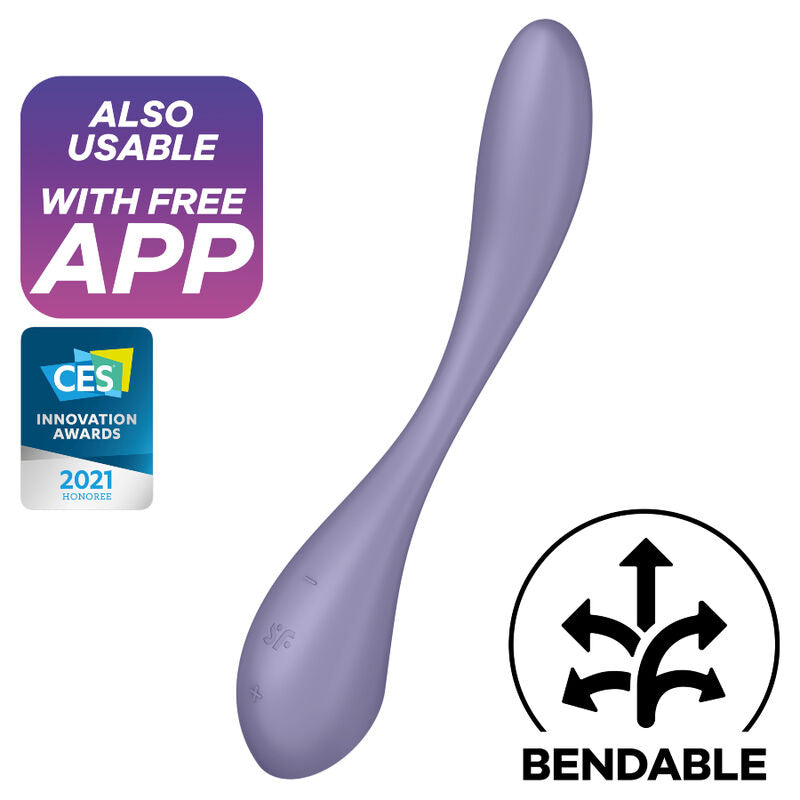 SATISFYER - FLEX 5 BLUE MULTI G-SPOT VIBRATOR