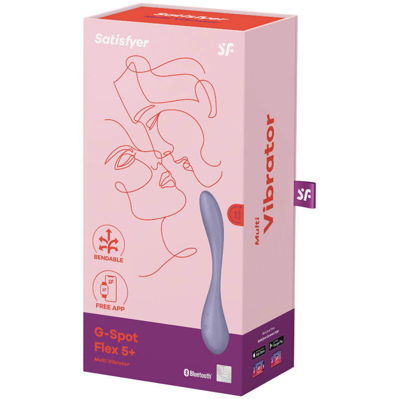 SATISFYER - FLEX 5 BLUE MULTI G-SPOT VIBRATOR