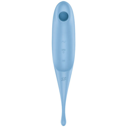 SATISFYER TWIRLING PRO ESTIMULATOR Y VIBRADOR - ROJO