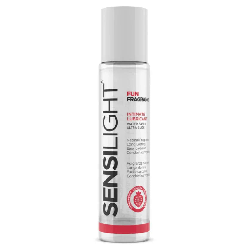 Intimateline – Lubrifiant Base D'Eau Fraise Sensilight 60 ml