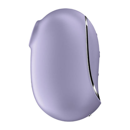 SATISFYER - AIR PULSE PRO TO GO 2 DUAL STIMULATOR AND VIBRATOR PURPLE
