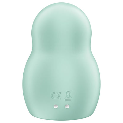 SATISFYER - AIR PULSE PRO TO GO 1 DOUBLE STIMULATOR AND VIBRATOR RED