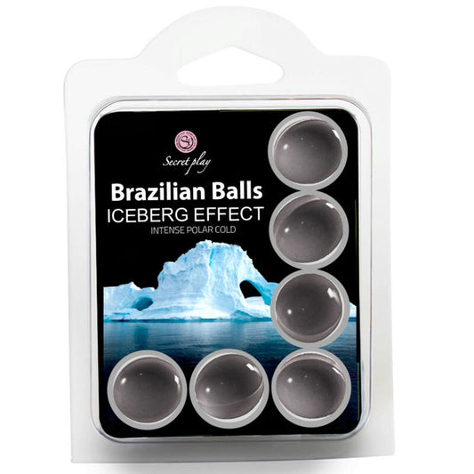 SECRET PLAY SET 6 BRAZILIAN ICEBERG EFFECT BALLS