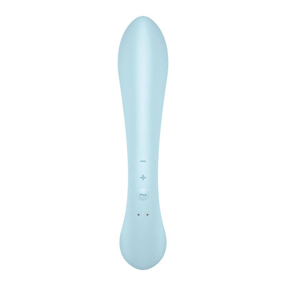 SATISFYER - VIBRATION HYBRIDE TRIPLE OH BLEU