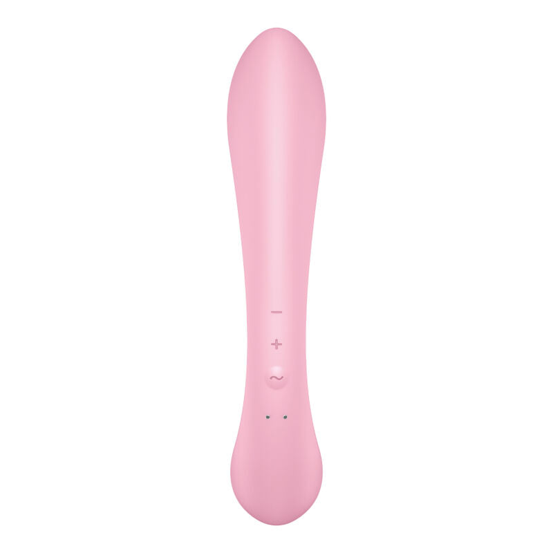 SATISFYER - VIBRATION HYBRIDE TRIPLE OH BLEU