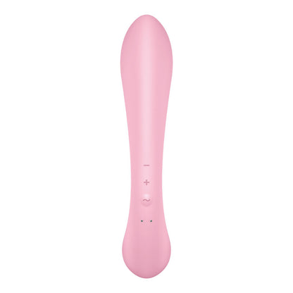 SATISFYER - VIBRATION HYBRIDE TRIPLE OH BLEU