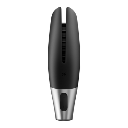 SATISFYER - POTENTE MASTURBADOR NEGRO
