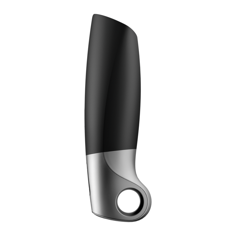 SATISFYER - POTENTE MASTURBADOR NEGRO