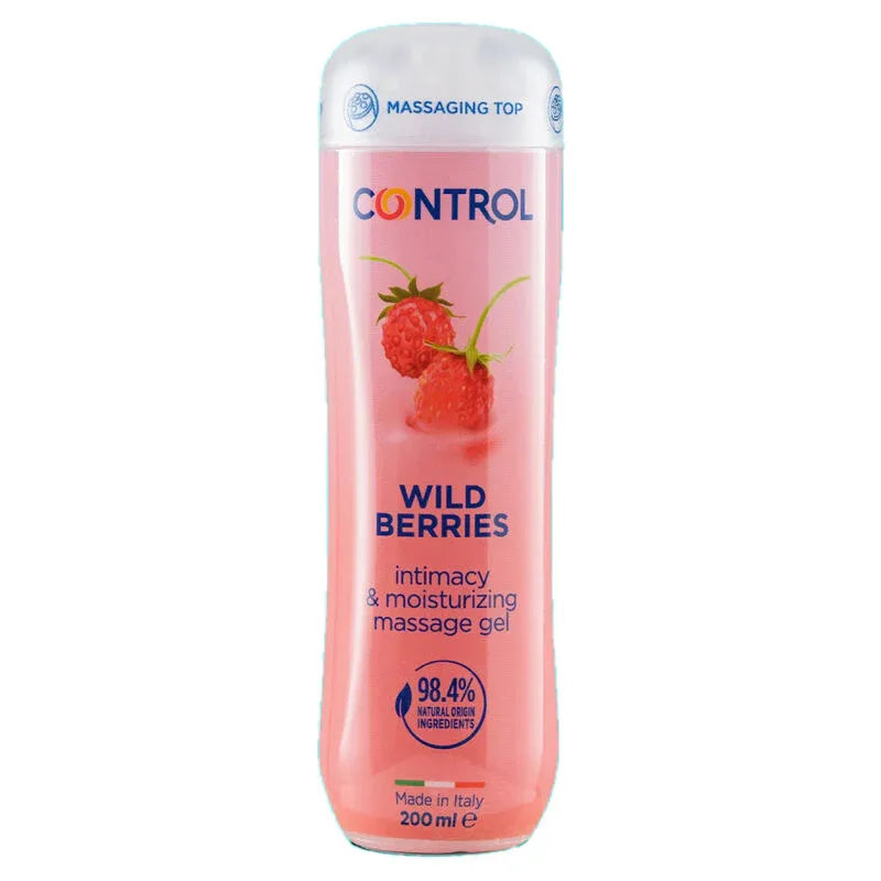 Control – Gel de Massage 3 en 1 Baies Sauvages 200 ml