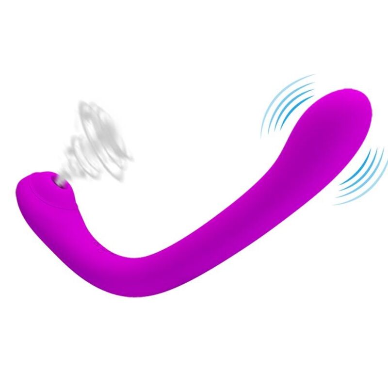 Stimulateur clitoridien vibrateur et suçeur clitoridien alex lilac – Pretty Love