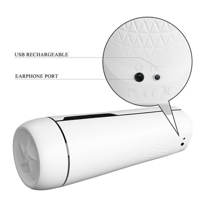 PRETTY LOVE - MASTURBADOR VIBRADOR SIENNA PARA HOMBRE. VOZ Y ONDAS ESTIMULANTES