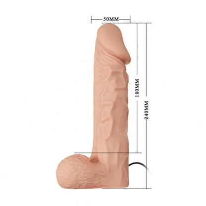 Baile – Harnais de Ultra Passionnée 24 cm Naturel