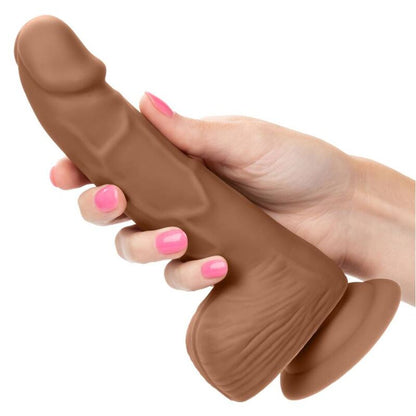 CALEXOTICS - CLOUS IN SILICONE 15.24 CM BROWN