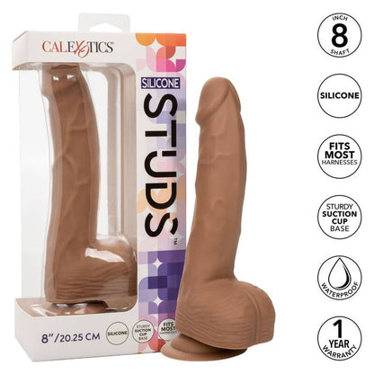 CALEXOTICS - CLOUS IN SILICONE 20.32 CM BROWN