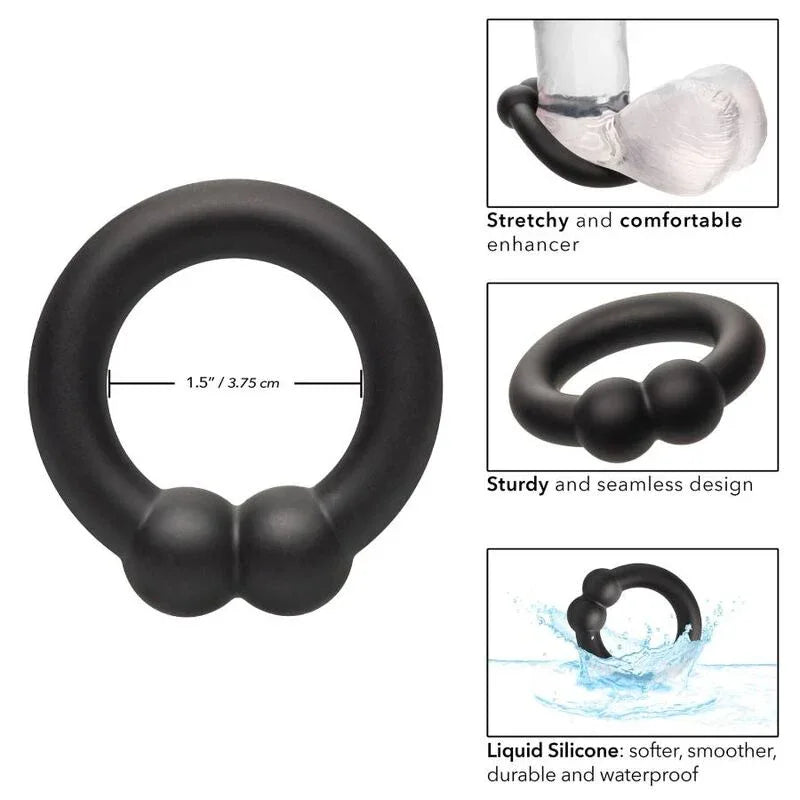 Calexotics – Bague Musculaire Alpha Noir