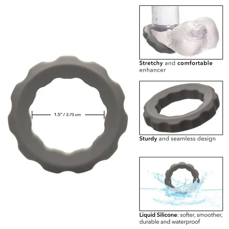 Calexotics – Bague Alpha Erect Gris