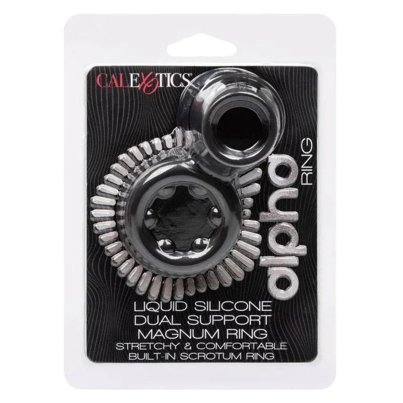 Calexotics – Bague Alpha Dual Magnum Noir