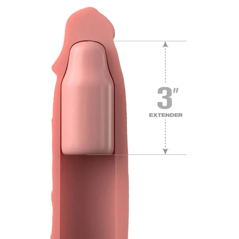 Fantasy X Tensions Manche Pipedreams 22,86 cm + Peau Plug 7,62 cm