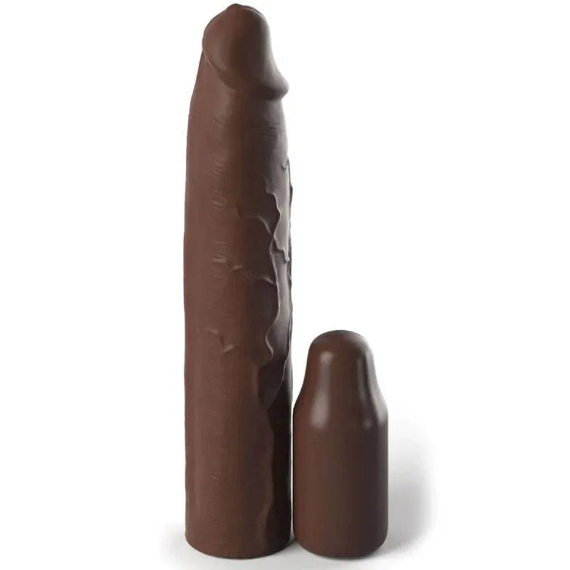 Fantasy X Tensions Pipedreams Sleeve 22,86 cm + 7,62 cm Plug Brown