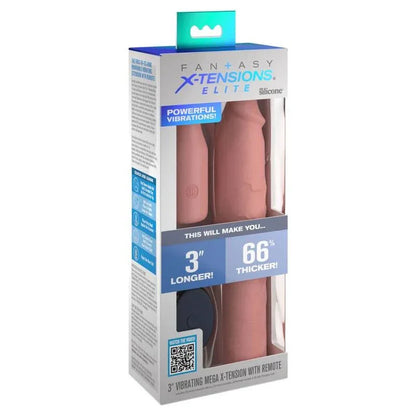 Fantasy X Tensions Pipedreams Manche 22,86 cm + Plug 7,62 cm Remote Skin