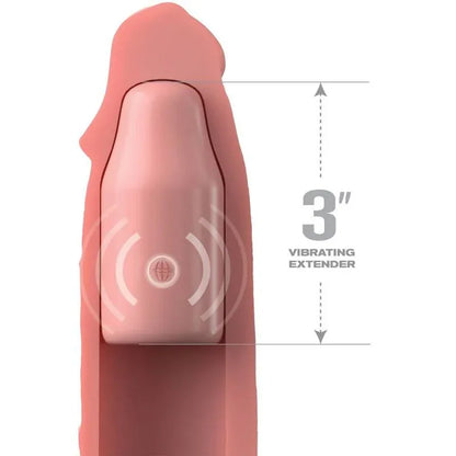 Fantasy X Tensions Pipedreams Manche 22,86 cm + Plug 7,62 cm Remote Skin