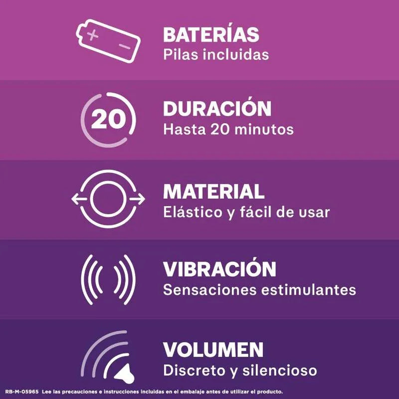 Durex – Vibrations Orgasmiques Intenses – Explosion de Plaisir & Orgasmes Puissants