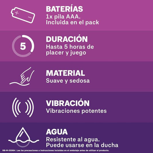 DUREX - VIBRATING BULLET PURE INTENSE ORGASMIC PLEASURE