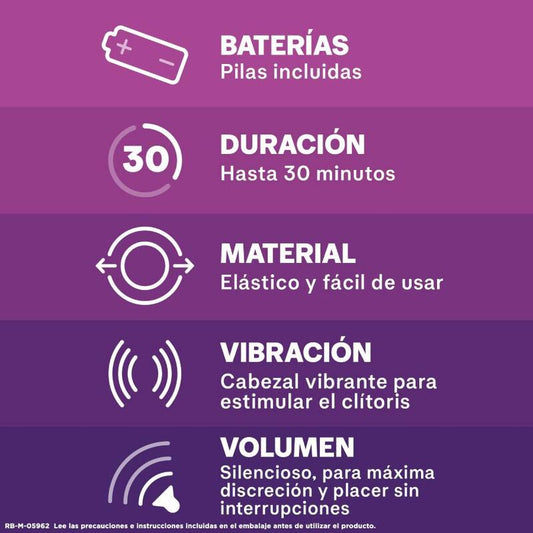DUREX - ANNEAU PÉNIS VIBRANT DIABILLO INTENSE