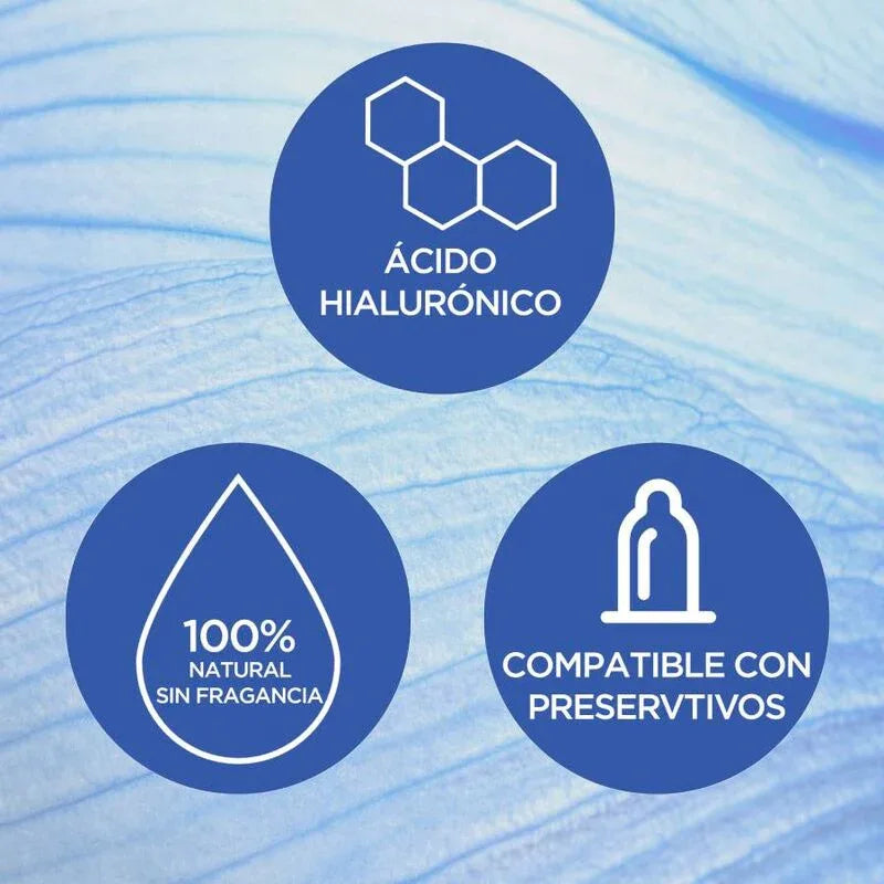 Durex – Lubrifiant Hydratant Naturel 100 ml – Sensations Intenses & Excitation Maximale