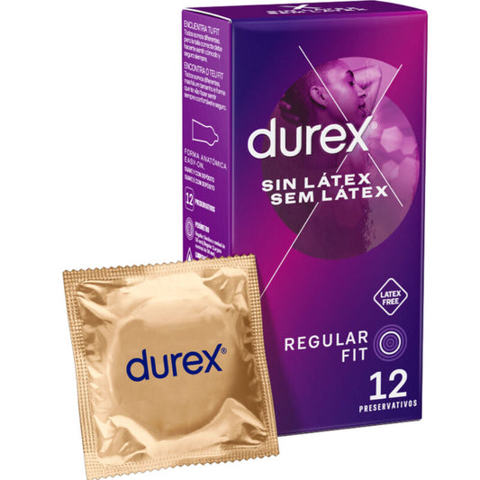 DUREX - PRESERVATIFS SANS LATEX 12 UNITS