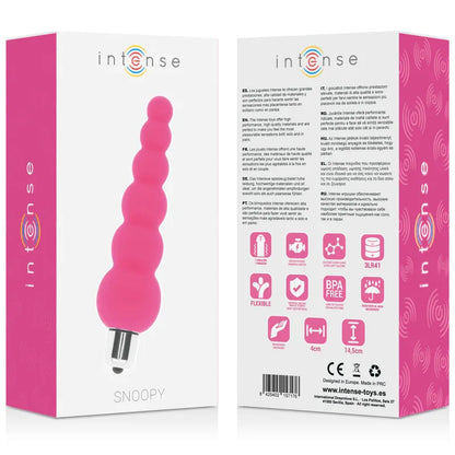 Intense – Snoopy 7 Vitesses Silicone Rose