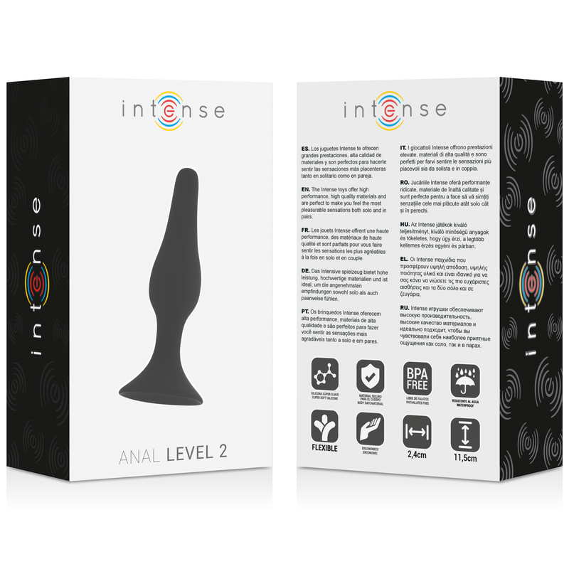 INTENSE - NAL LIVEAU 2 11.5CM NOIR
